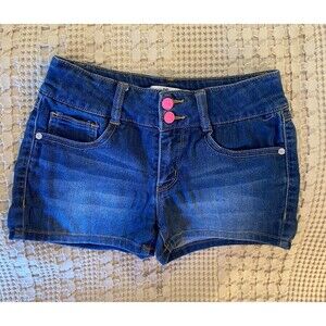 Wallflower Girls Denim Jean Shorts Size 12